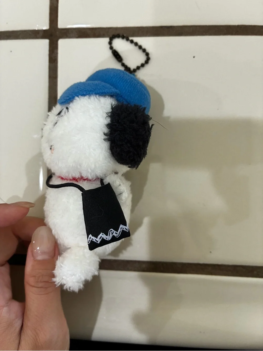 Snoopy Plush PEANUTS Tokyo Japan Snoopy Museum Blue Beret Collectible